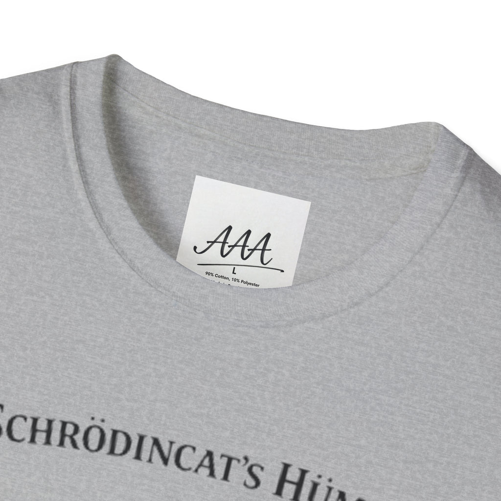 Schrodinger Cat Shirt Funny Science Tee | Schrödincat’s Human T-Shirt | Physics Joke Shirt | Nerd Humor Tee