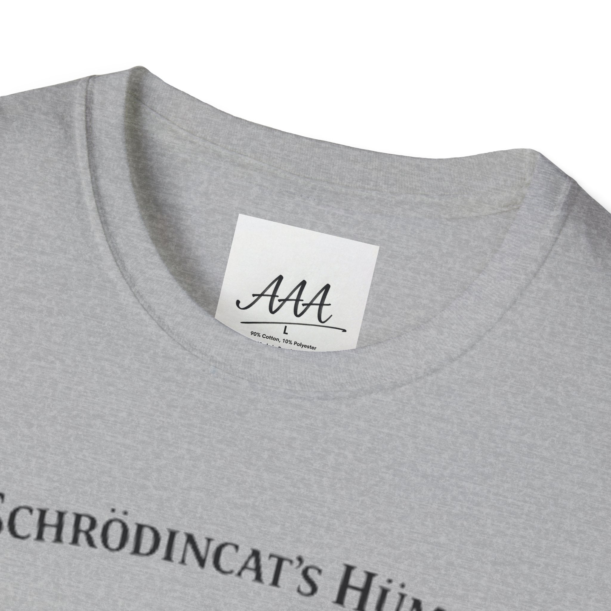 Schrodinger Cat Shirt Funny Science Tee | Schrödincat’s Human T-Shirt | Physics Joke Shirt | Nerd Humor Tee