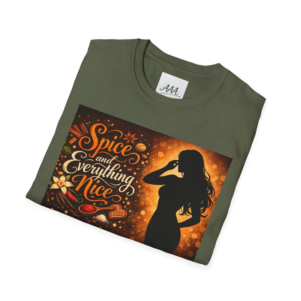 Spice and Everything Nice T-Shirt | Fall Pumpkin Spice Silhouette