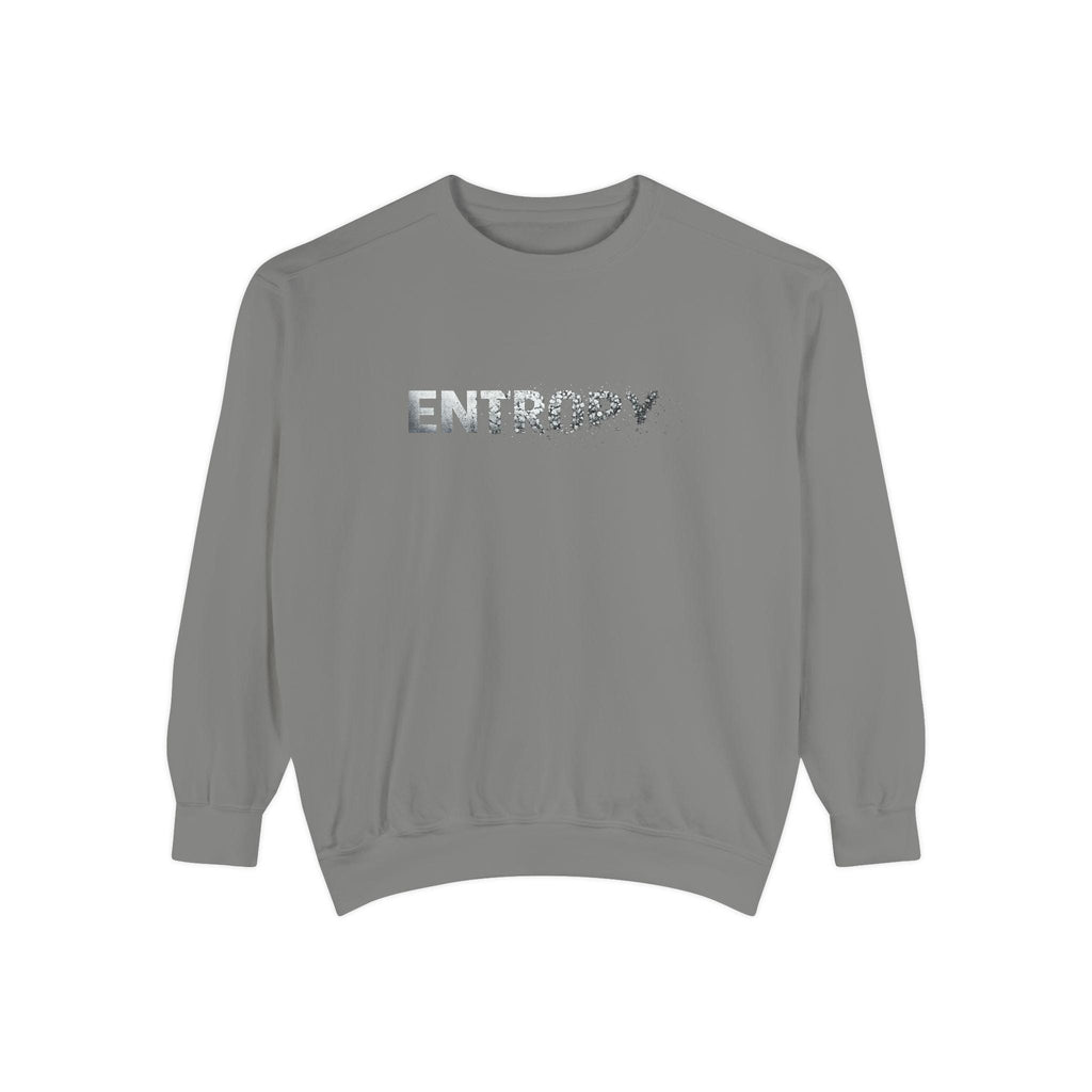 Entropy Graphic Sweatshirt Minimalist Science-Inspired Crewneck