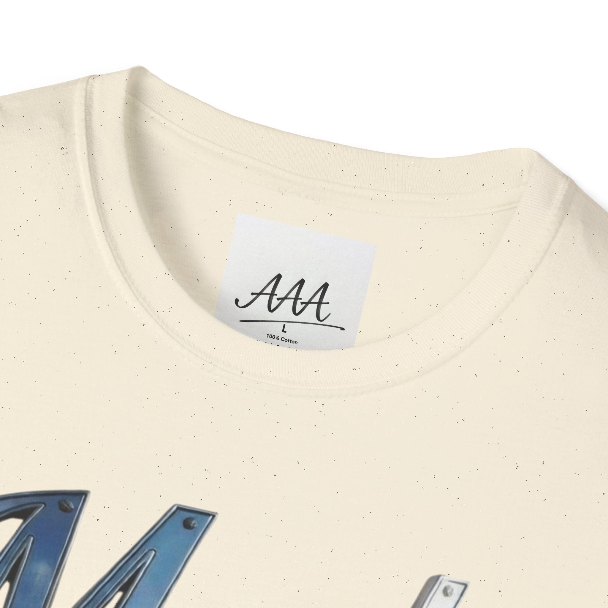 Made of Irony T-Shirt | Metallic Script Graphic Tee