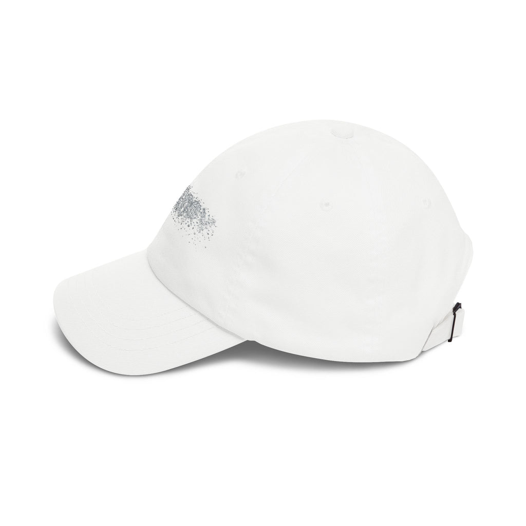 Entropy White Baseball Hat