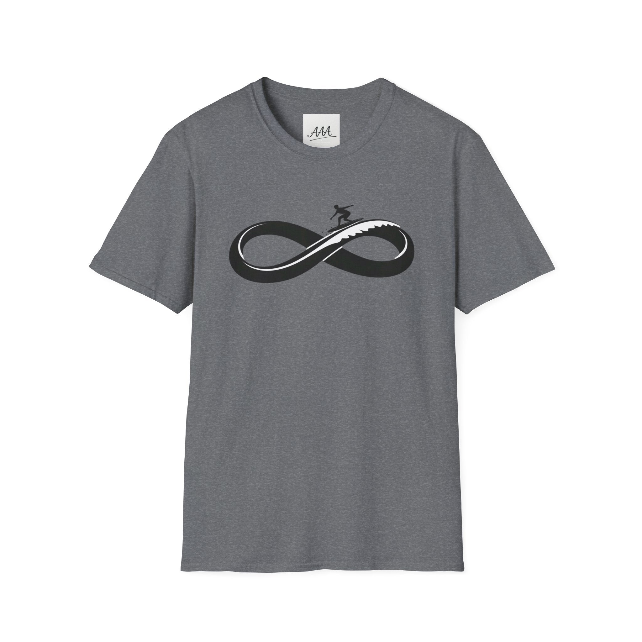 Infinity Wave Surfing T-Shirt | Surfer Shirt | Ocean Wave Tee | Beach Life Shirt