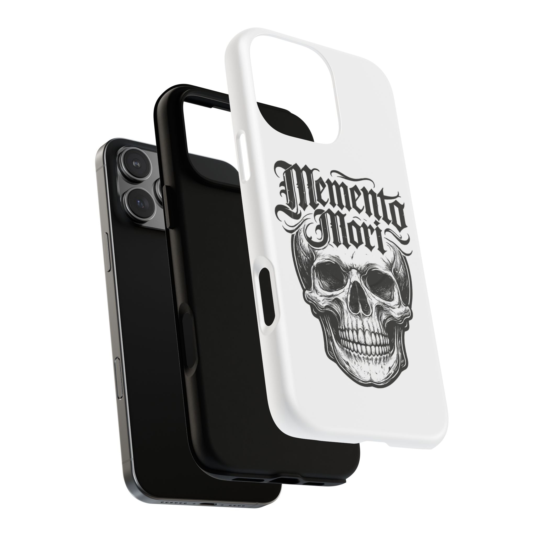 Memento Mori Skull Tough Magnetic Phone Case