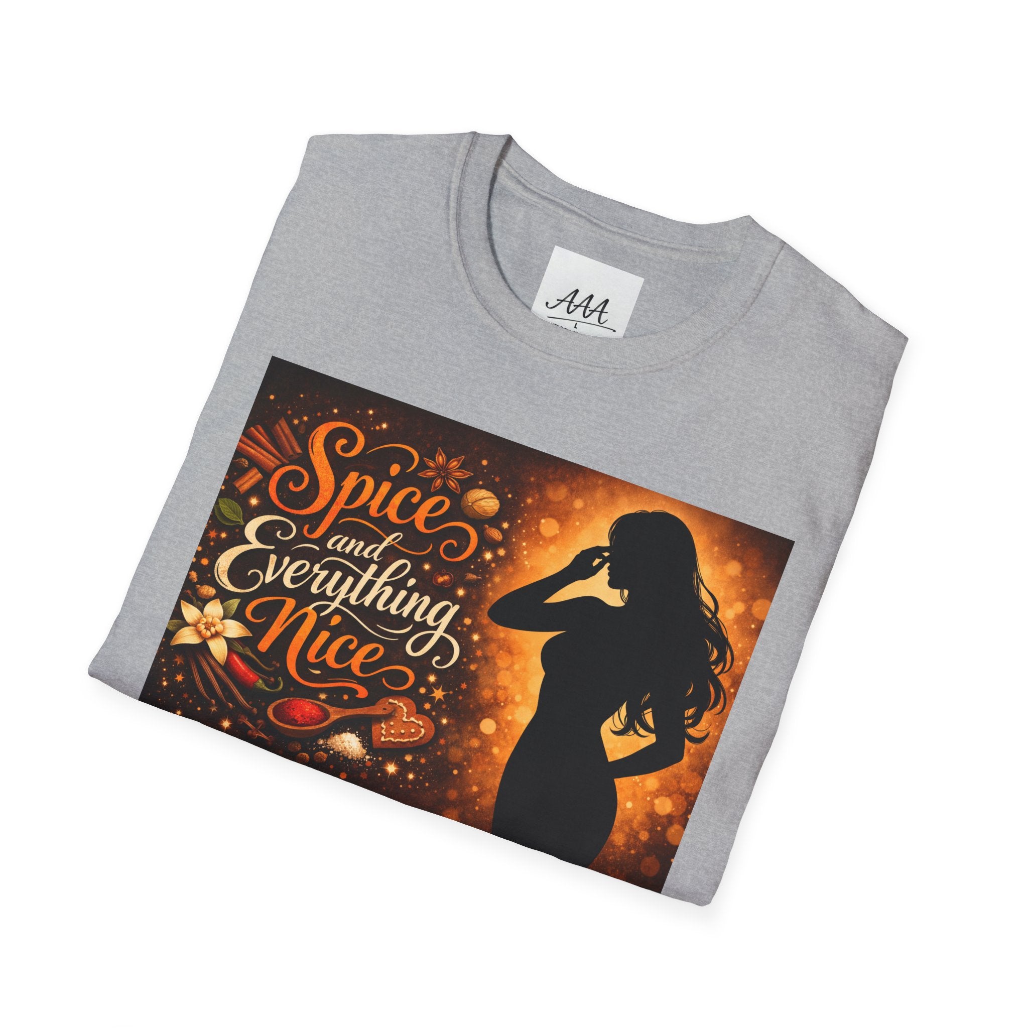 Spice and Everything Nice T-Shirt | Fall Pumpkin Spice Silhouette