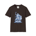 Poseidon T-Shirt | Greek God of the Sea Mythology Tee | Ancient Greece Graphic Shirt | Gift for Ocean Lover | Unisex Soft Cotton
