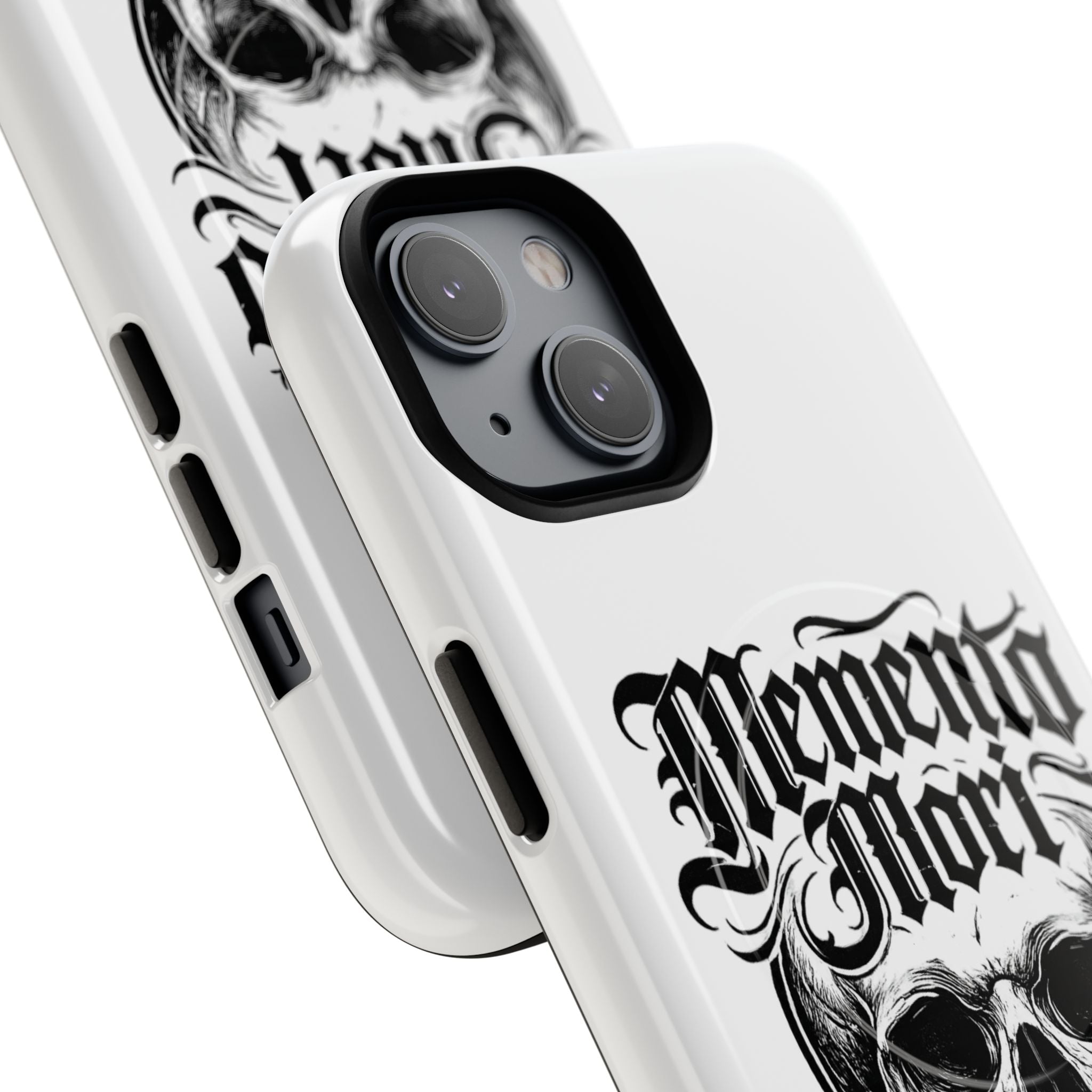 Memento Mori Skull Tough Magnetic Phone Case