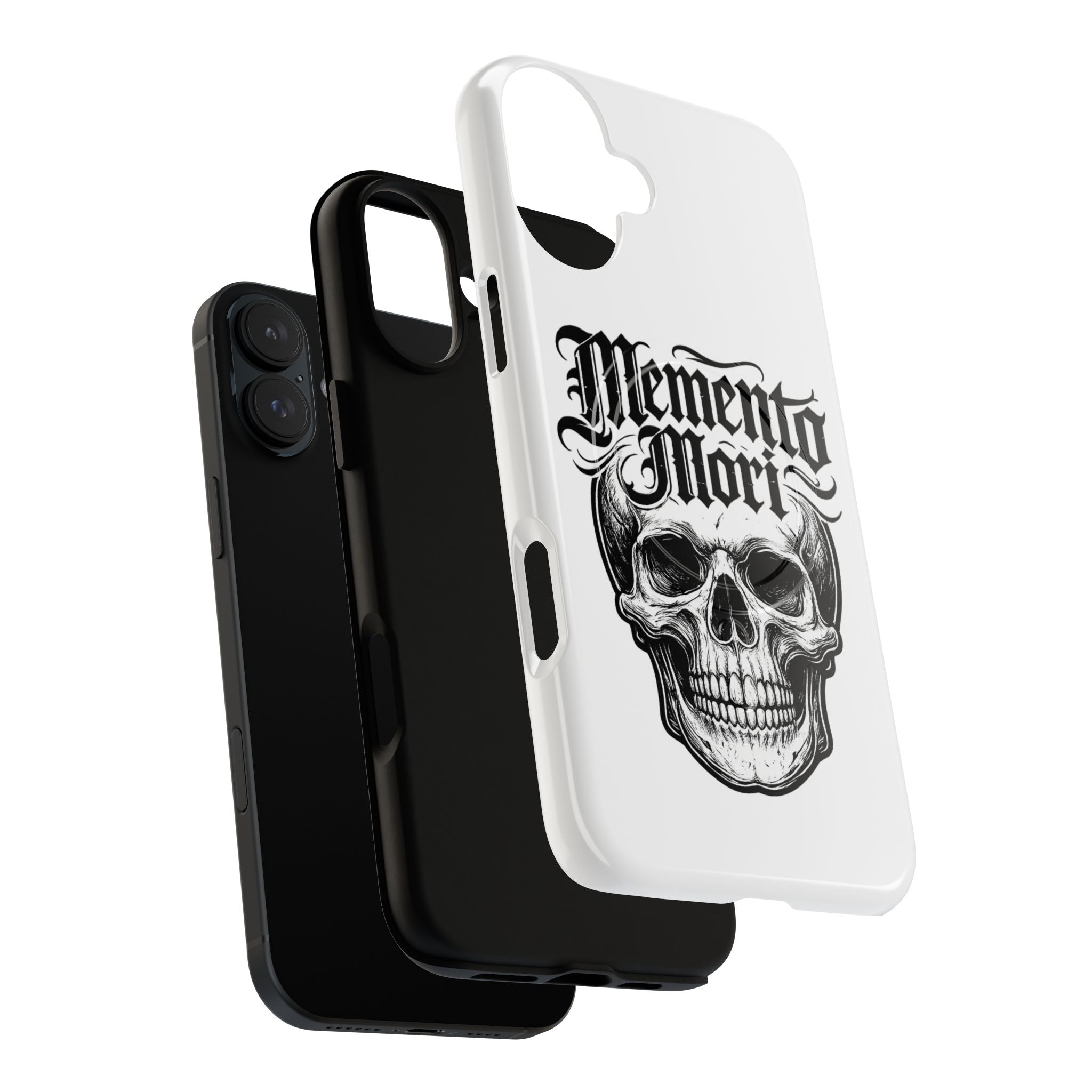 Memento Mori Skull Tough Magnetic Phone Case