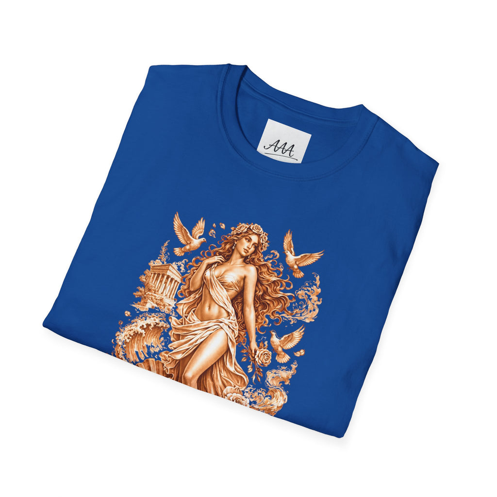 Aphrodite T-Shirt | Greek Goddess of Love Mythology Tee | Ancient Greece Graphic Shirt | Gift for Her | Unisex Soft Cotton