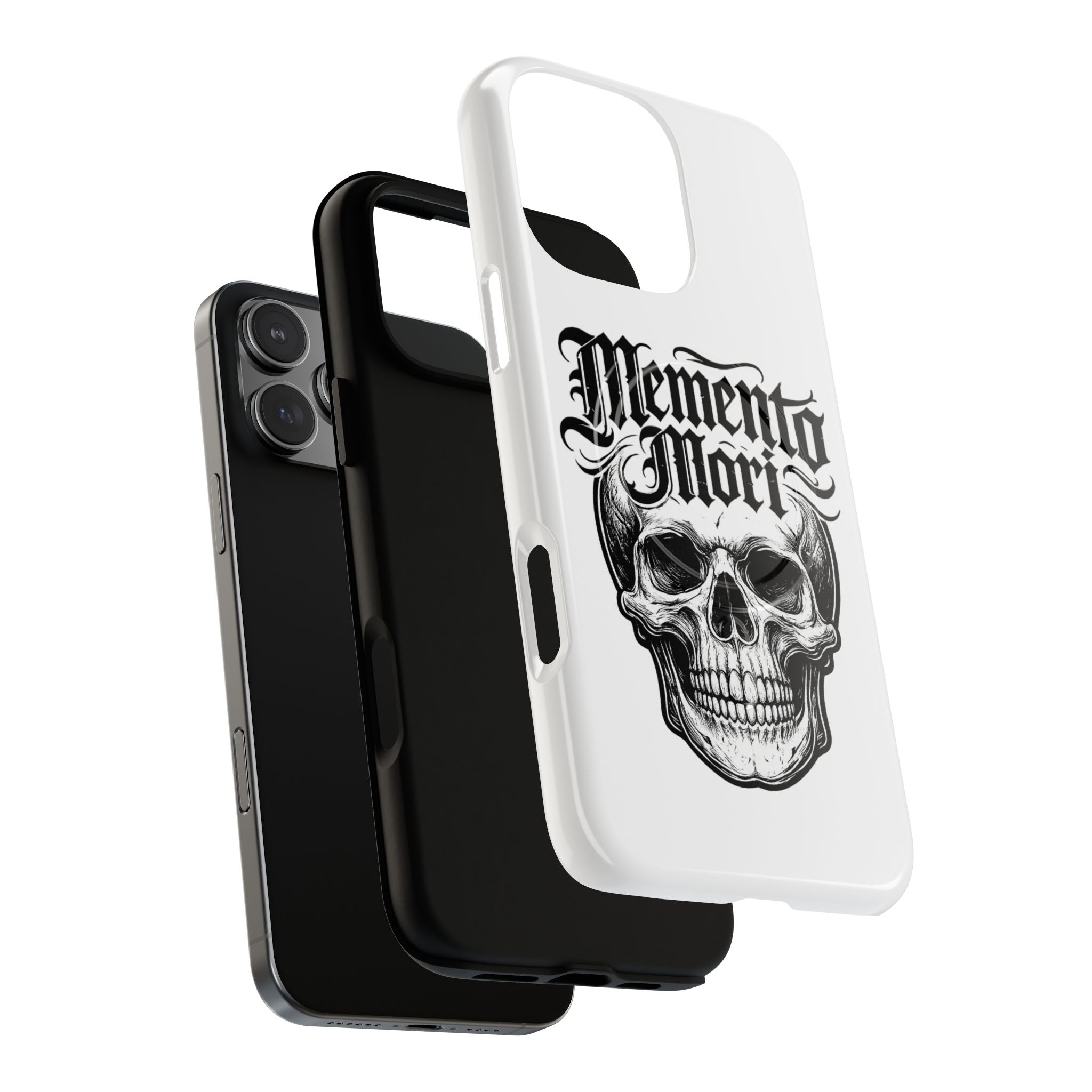 Memento Mori Skull Tough Magnetic Phone Case