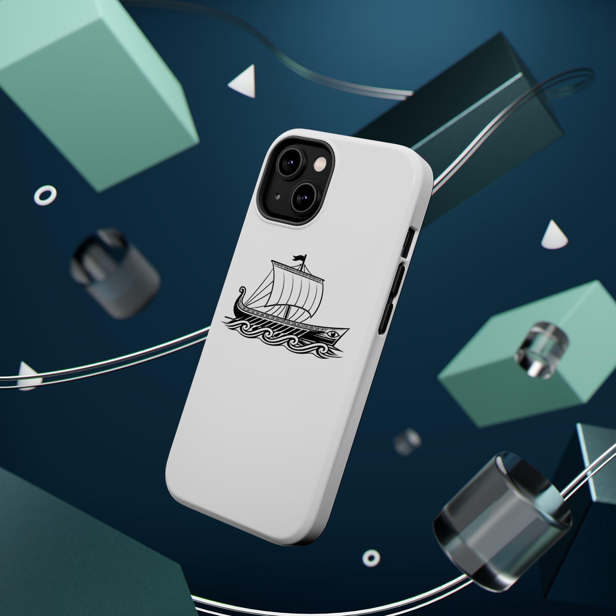 The Odyssey Magnetic Impact Phone Case Minimal Nautical iPhone Cover