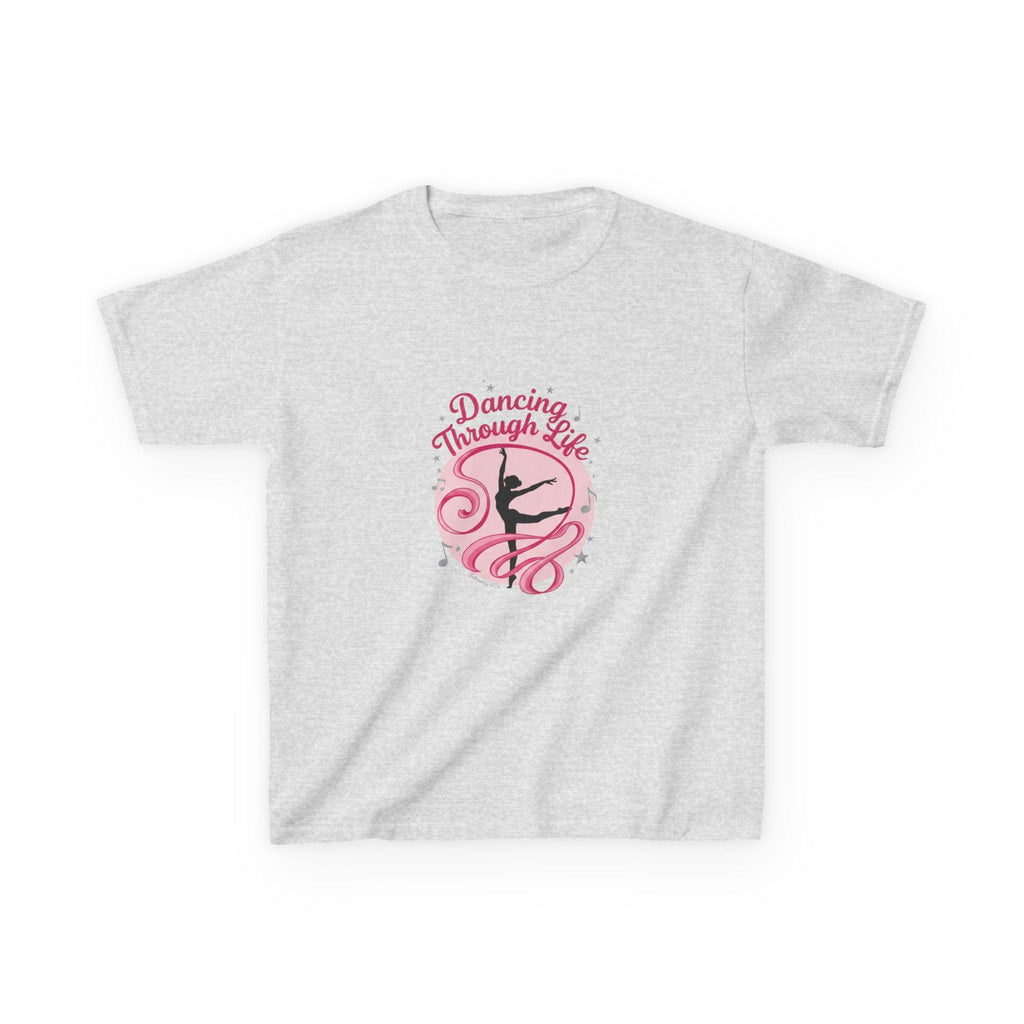 Kids T-Shirt Dancing Through Life Ballerina Tee