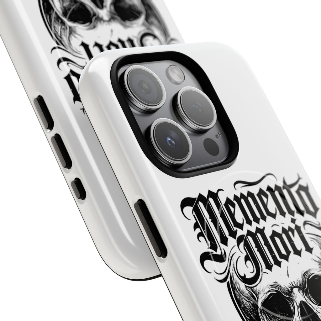 Memento Mori Skull Tough Magnetic Phone Case