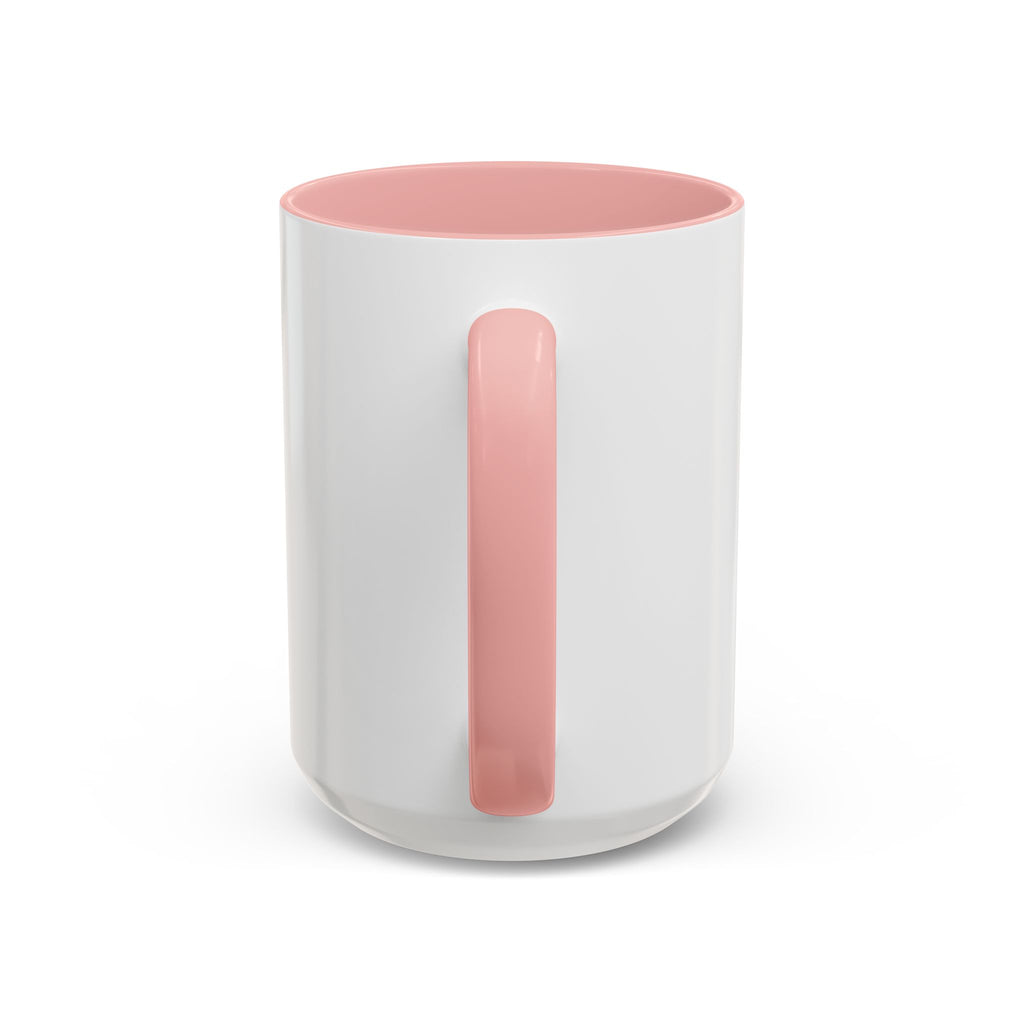 Atom Illustration Accent Mug | Science Coffee Cup