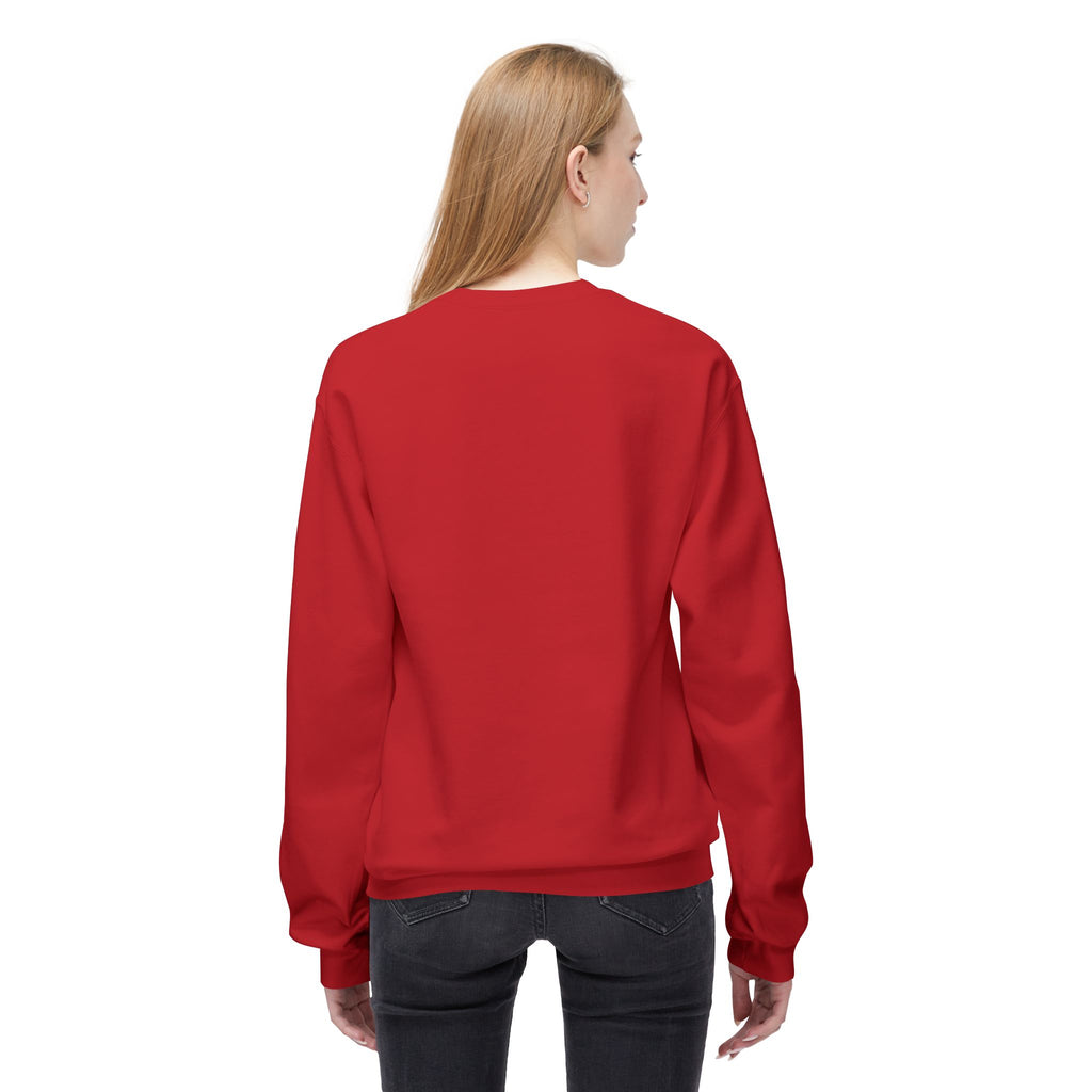 Retro Atom Illustration Sweatshirt | Science Molecule Graphic Crewneck