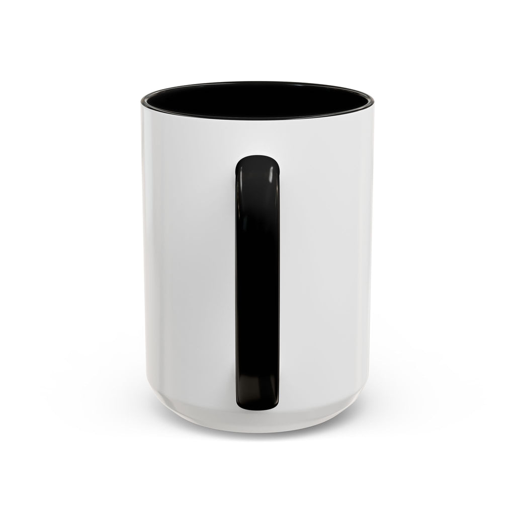 Atom Illustration Accent Mug | Science Coffee Cup