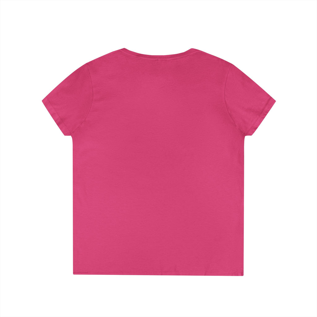 Iconic Gold Frame V-Neck T-Shirt