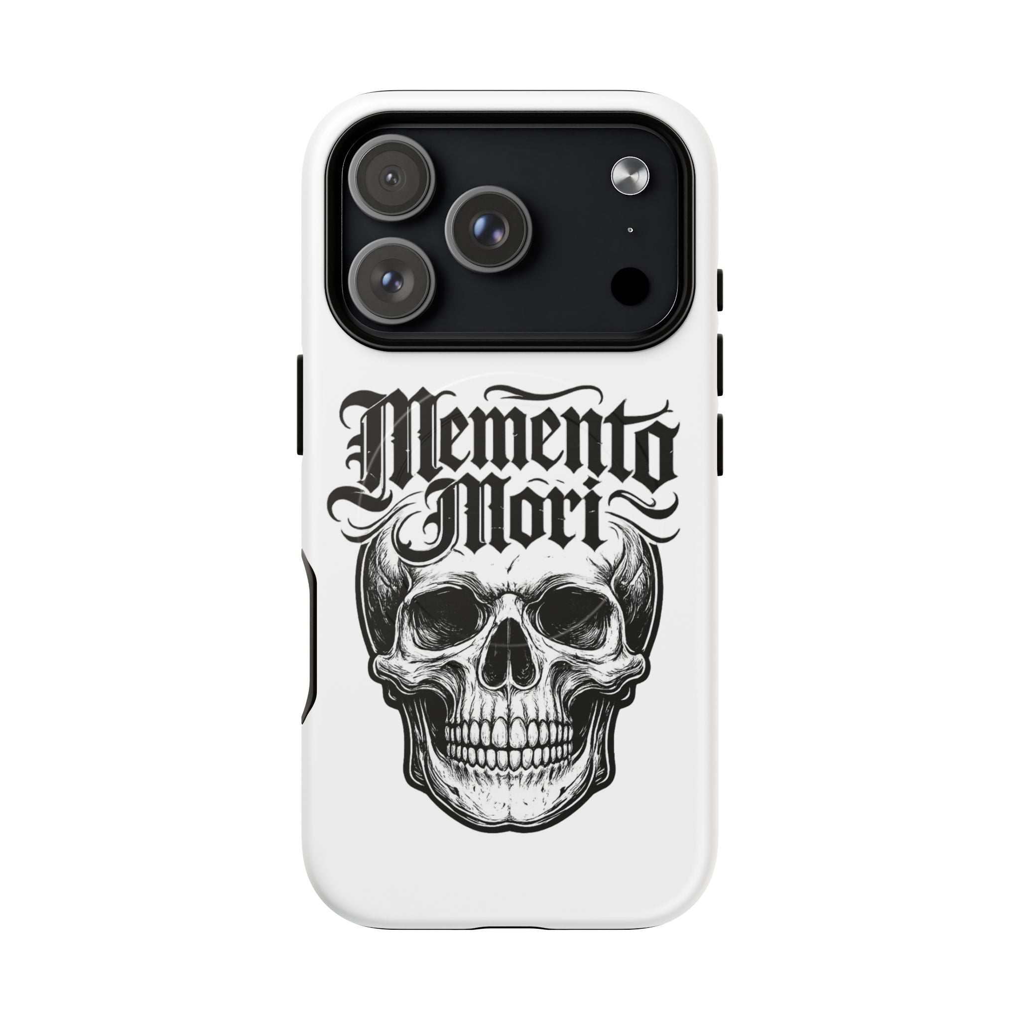 Memento Mori Skull Tough Magnetic Phone Case