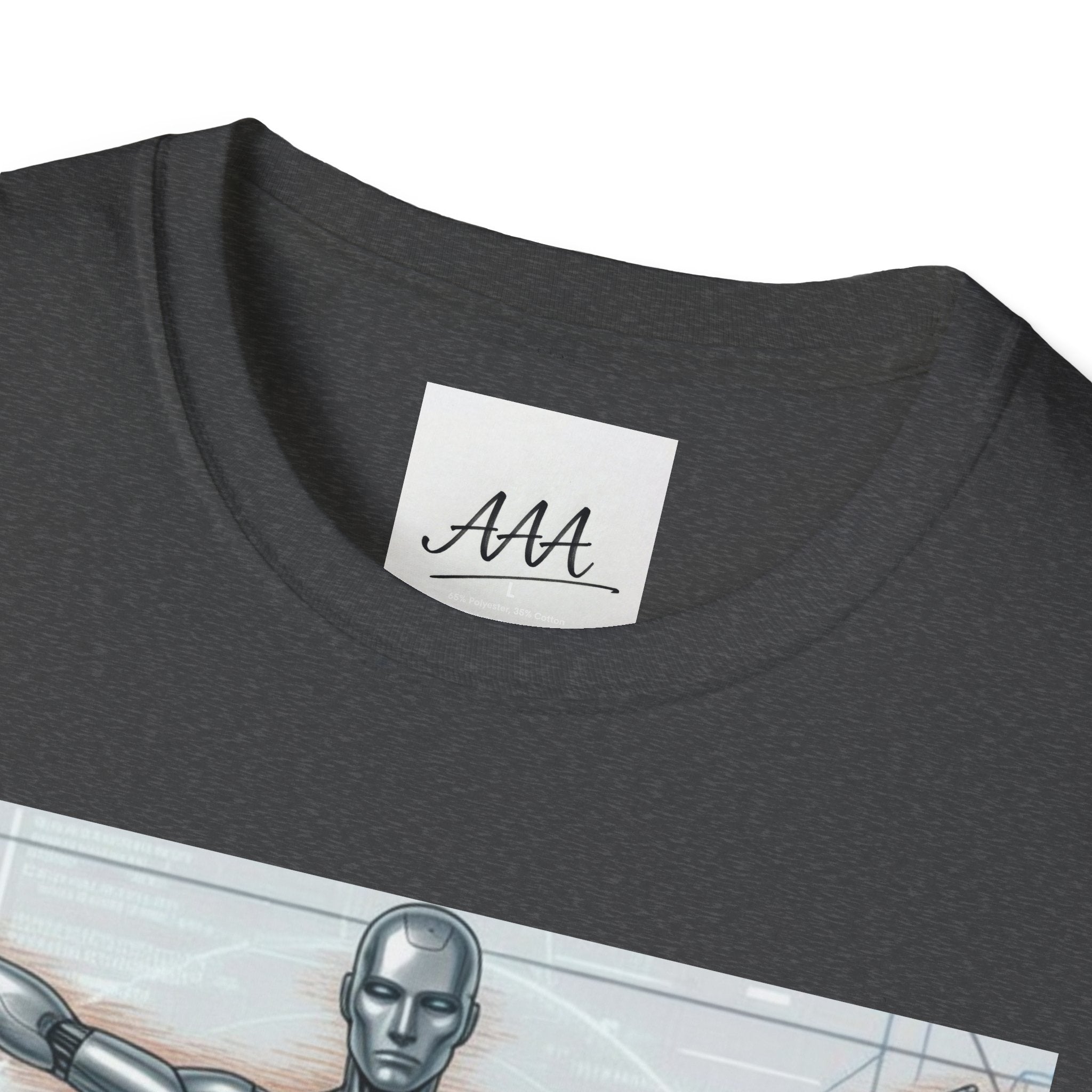 Cybernetic Vitruvian Man T-Shirt | Futuristic Anatomy Graphic Tee