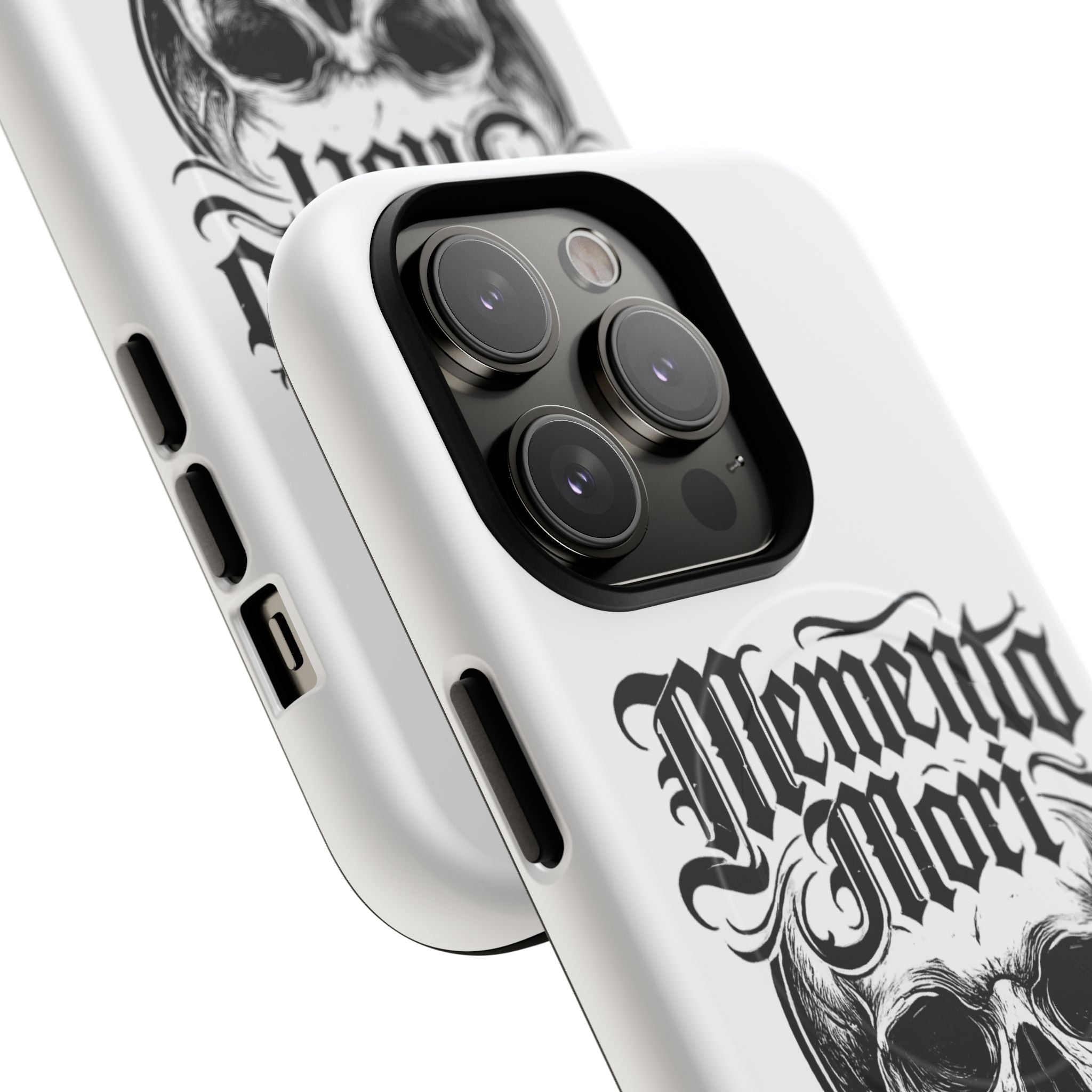 Memento Mori Skull Tough Magnetic Phone Case