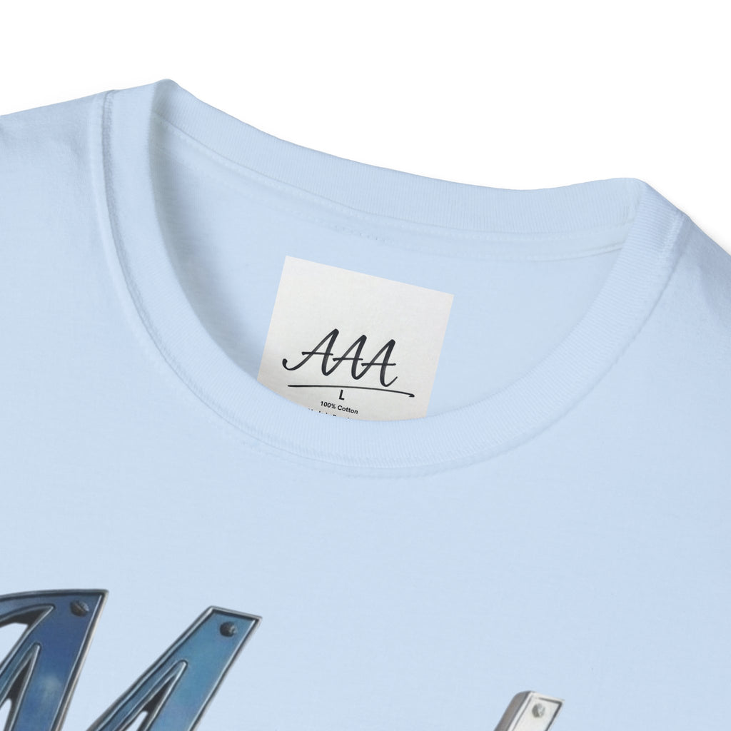Made of Irony T-Shirt | Metallic Script Graphic Tee