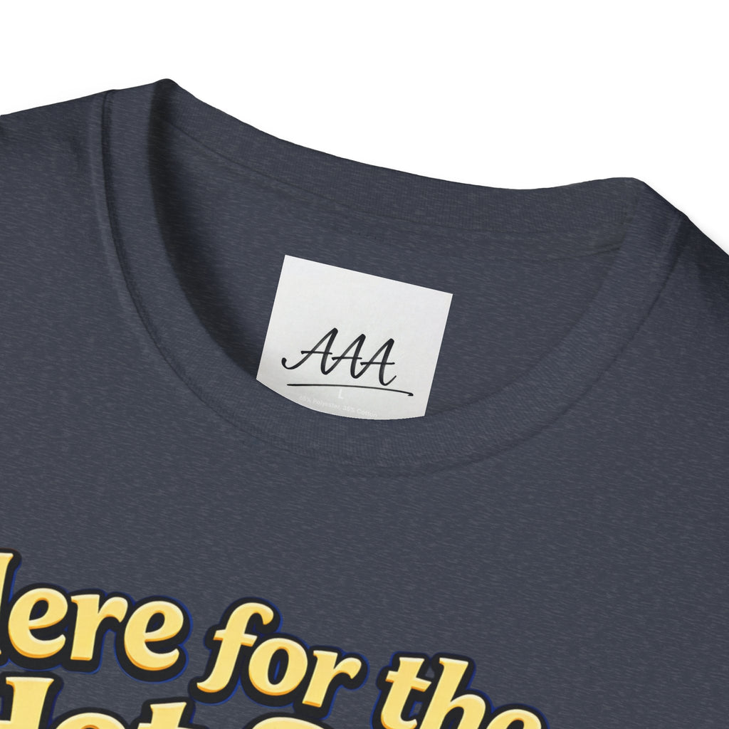 Here for the Hot Son graphic T-Shirt | Jewish Shabbat Seder Illustration
