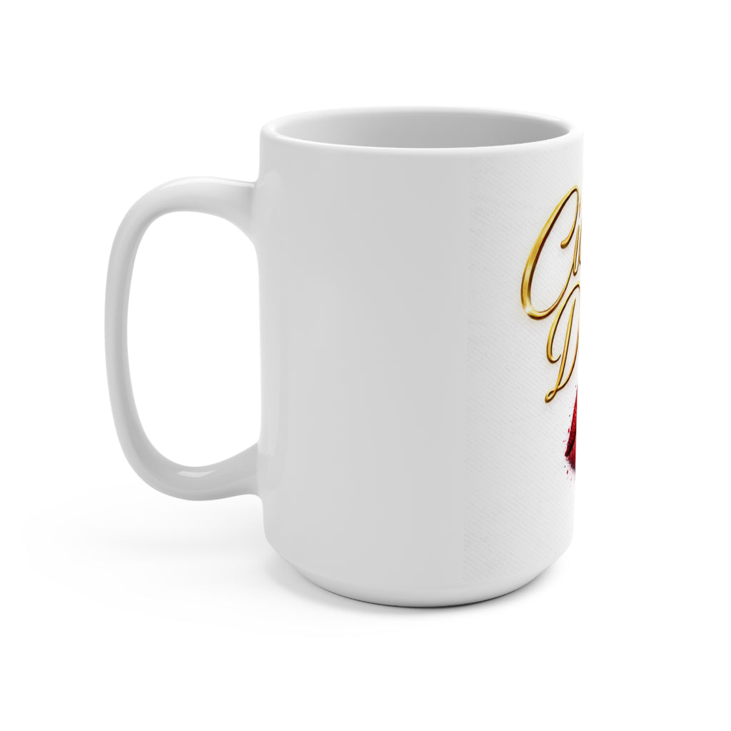Ciao, Darling 15oz Ceramic Red Kiss Coffee Cup