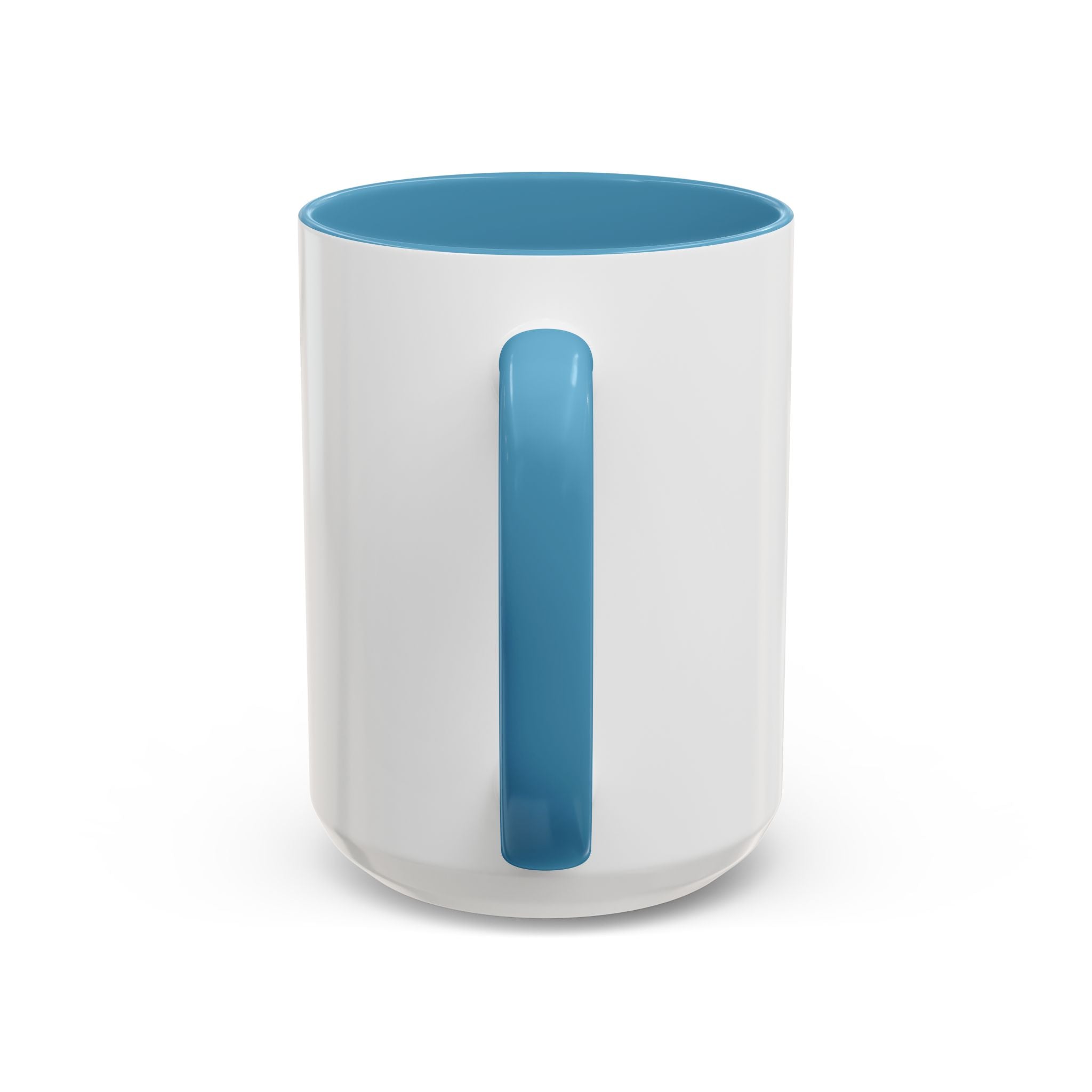 Atom Illustration Accent Mug | Science Coffee Cup