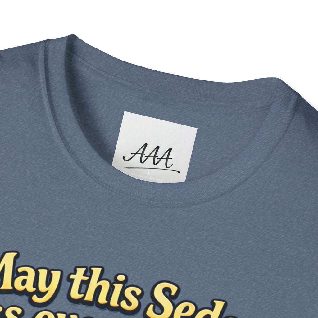 May This Seder Pass Over Quicker T-Shirt | Passover Seder Illustration
