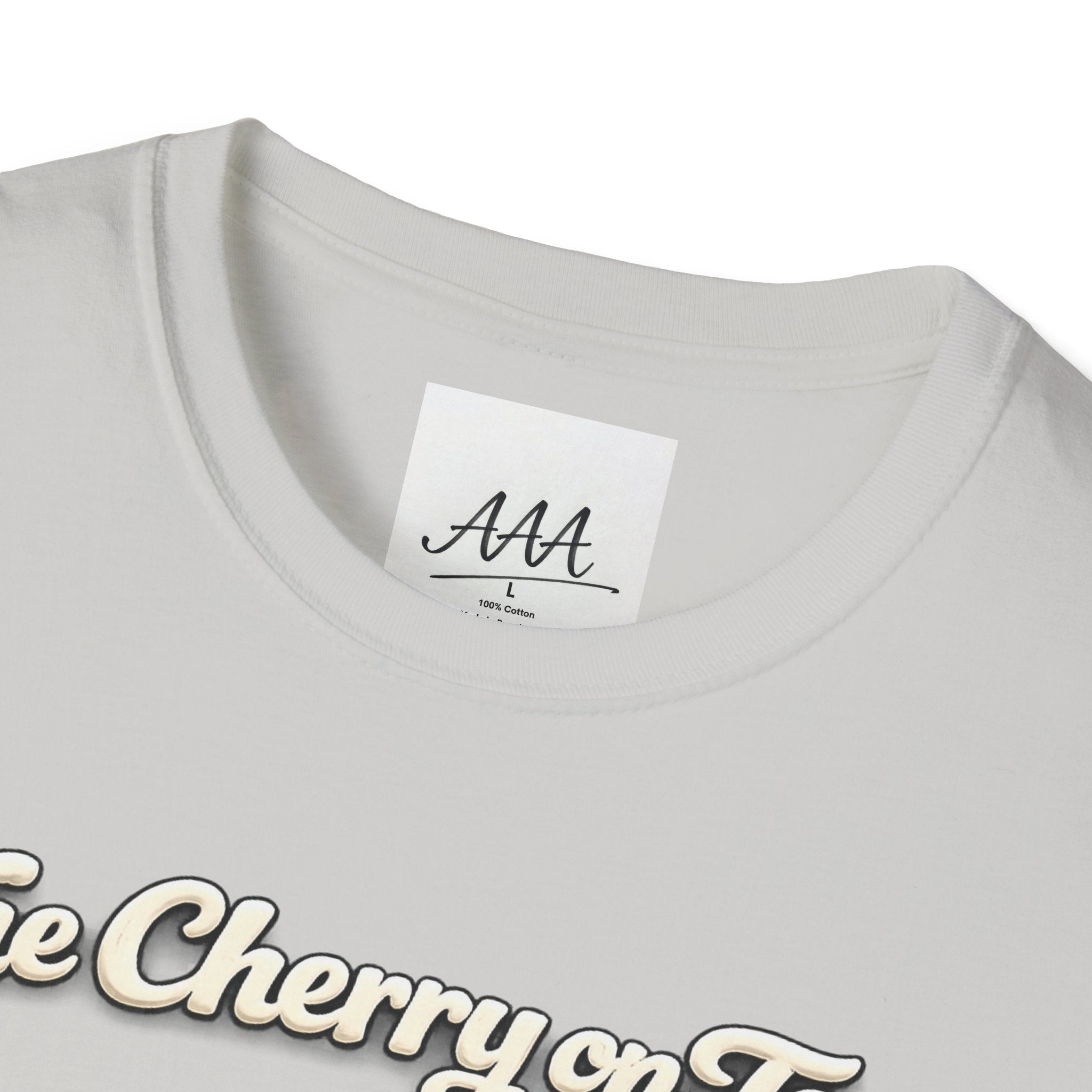 The Cherry on Top | Funny Double Cherry Boob Sweatshirt | Naughty Whipped Cream Cherry on Top T-Shirt | Gag Gift for Women