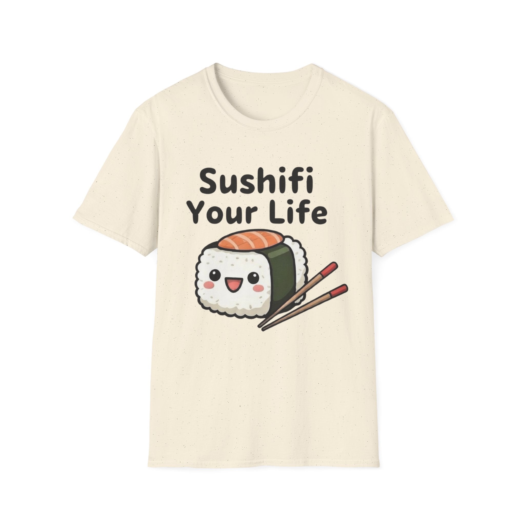 Sushifi Your Life T-Shirt | Cute Kawaii Sushi Cartoon