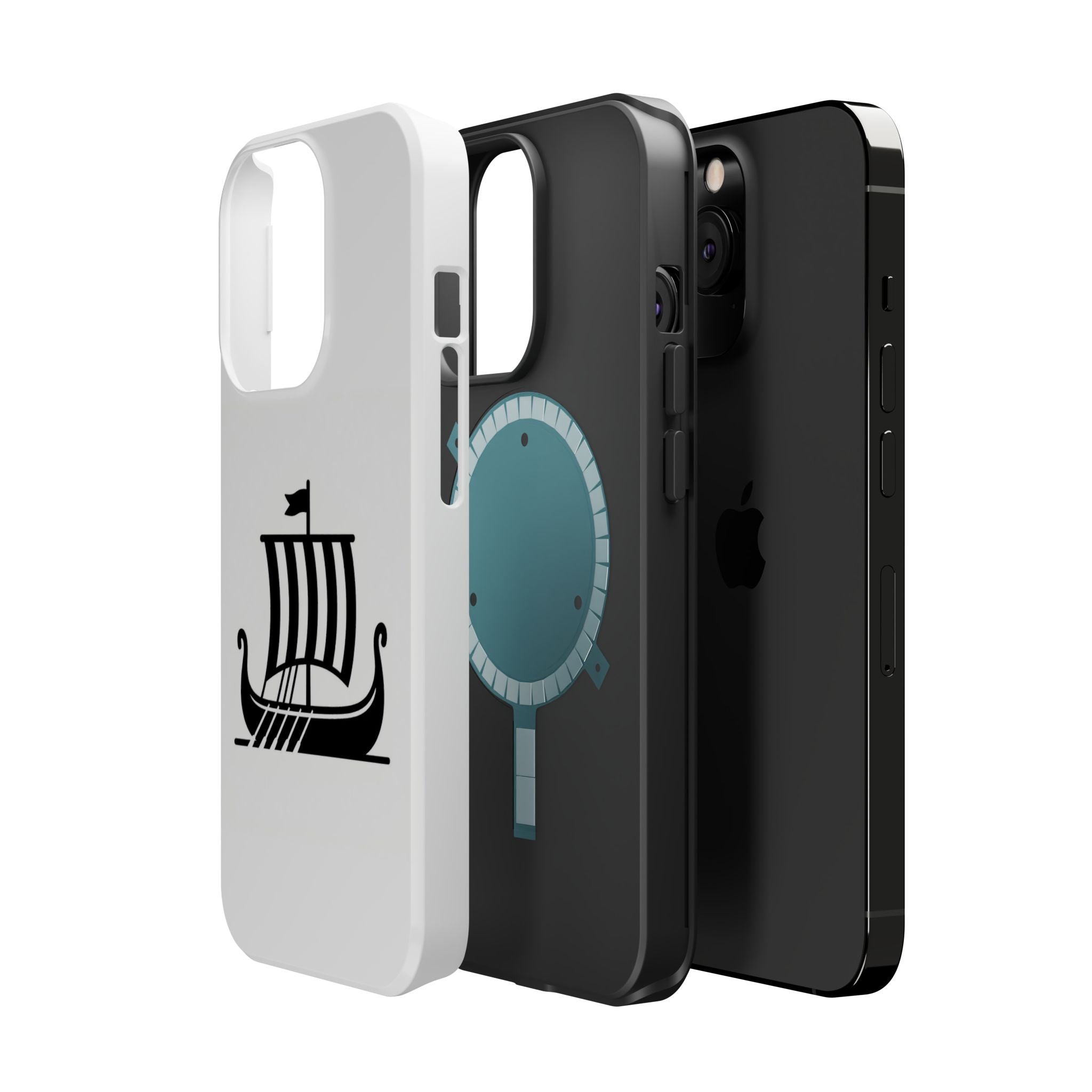 Viking Longship Magnetic Impact-Resistant Phone Case