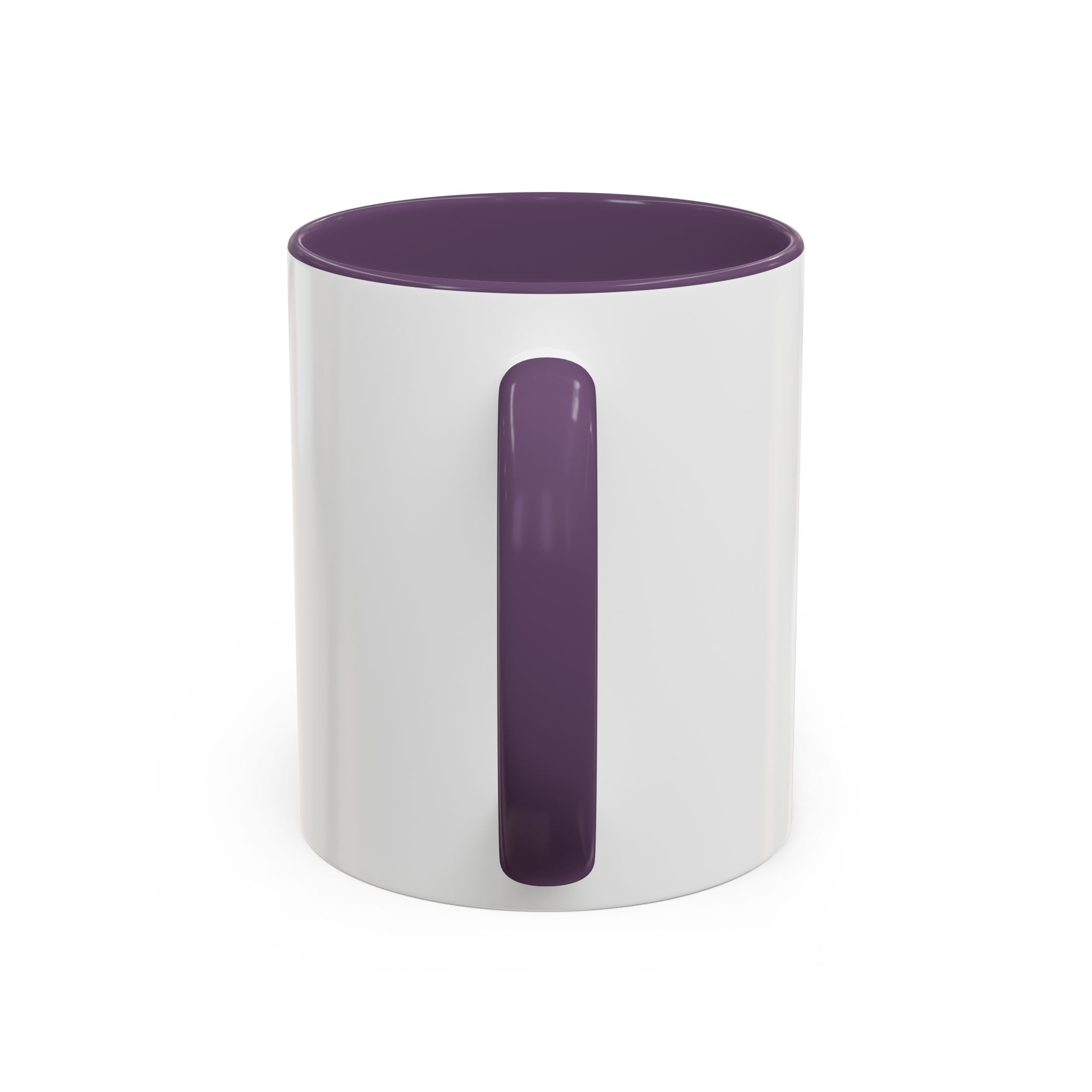 Atom Illustration Accent Mug | Science Coffee Cup