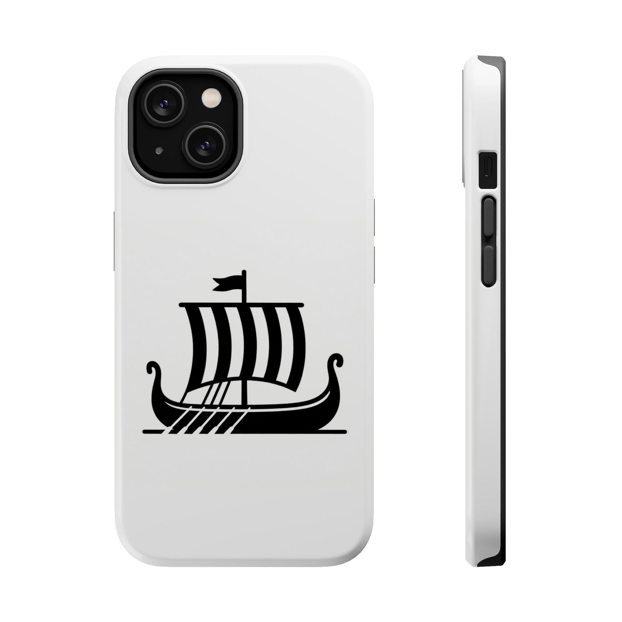 Viking Longship Magnetic Impact-Resistant Phone Case