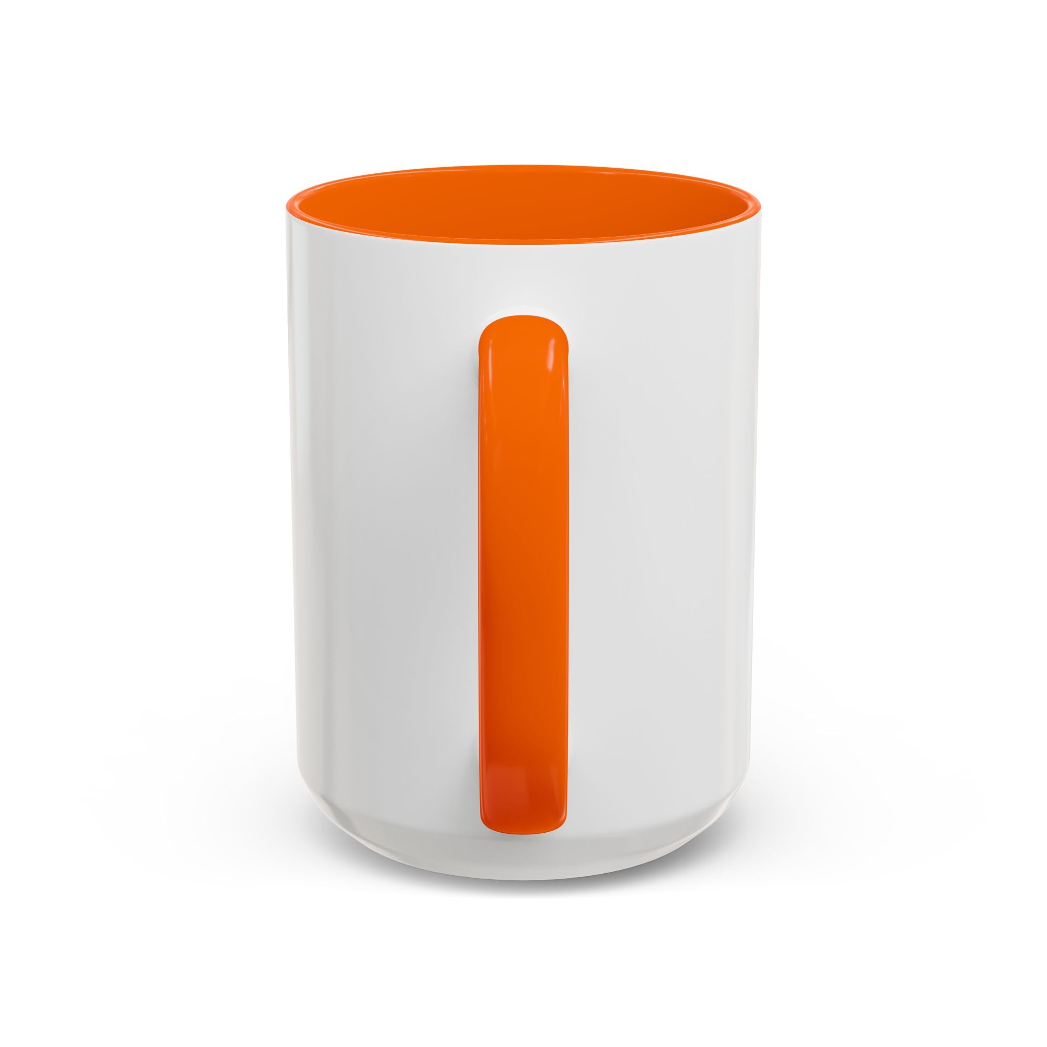 Atom Illustration Accent Mug | Science Coffee Cup