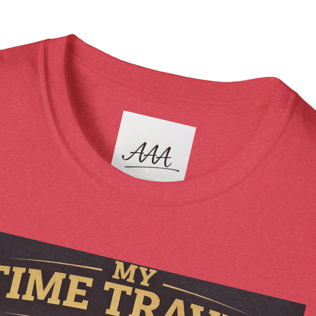 My Time Travel Shirt | Funny Physics Equations Time Traveler T-Shirt | Quantum Mechanics History Betting Unisex Tee