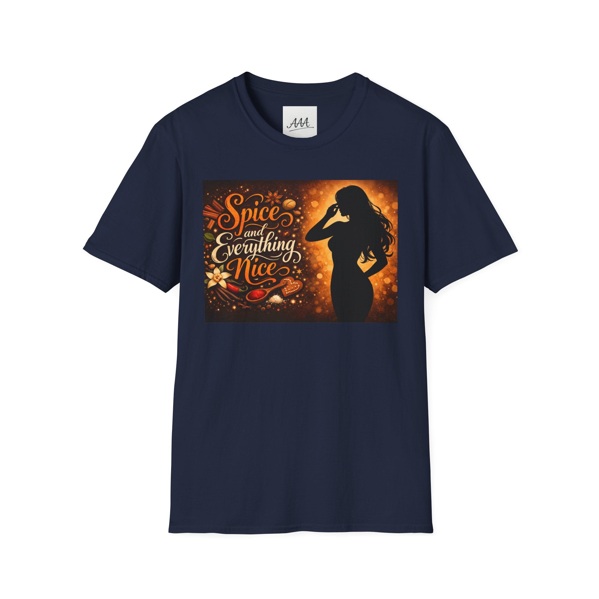 Spice and Everything Nice T-Shirt | Fall Pumpkin Spice Silhouette