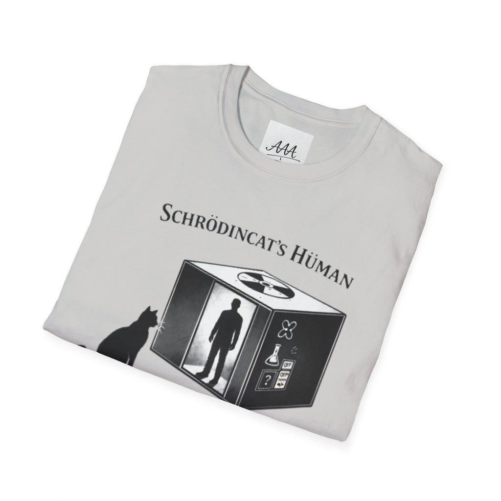 Schrodinger Cat Shirt Funny Science Tee | Schrödincat’s Human T-Shirt | Physics Joke Shirt | Nerd Humor Tee