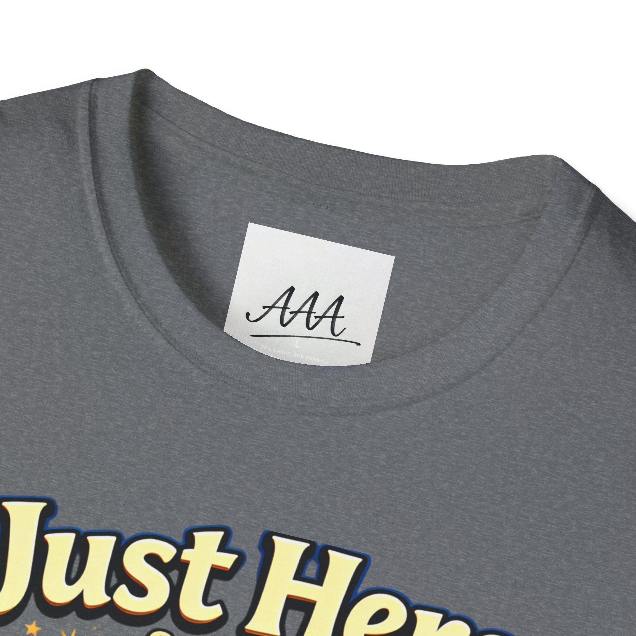 Just Here for the Wine T-Shirt | Passover Seder Illustration, Wine Cups & Matzah