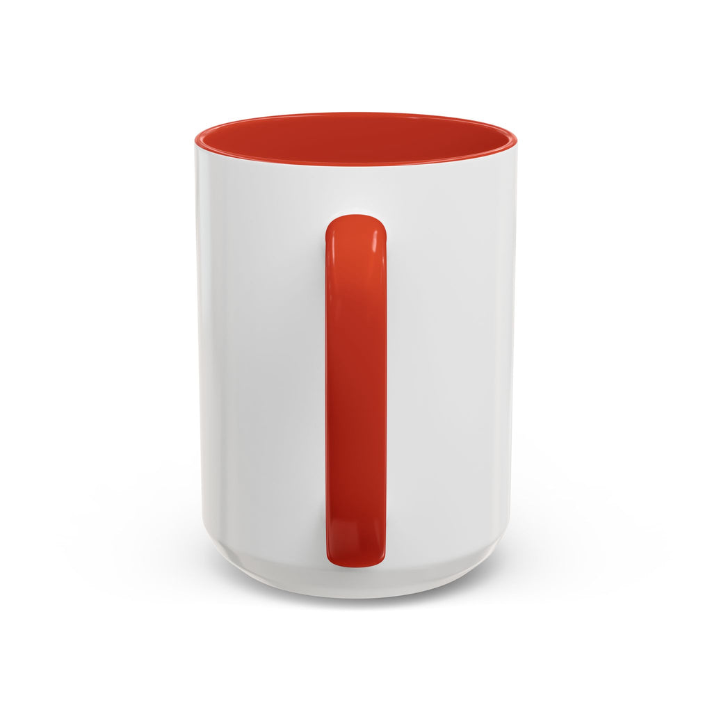 Atom Illustration Accent Mug | Science Coffee Cup