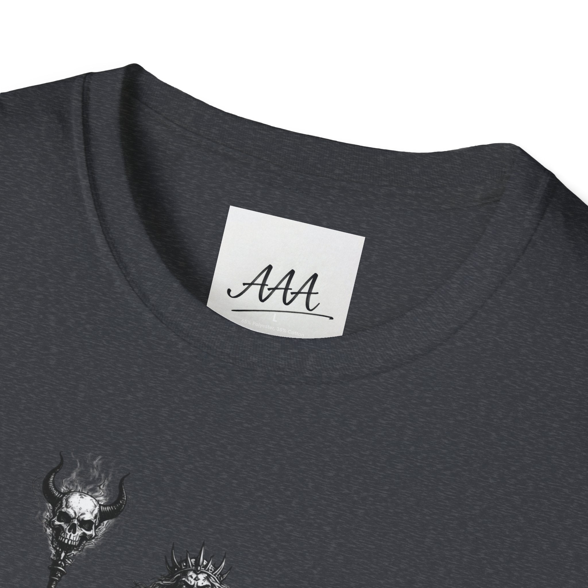Hades Greek God T-Shirt | Dark Fantasy Hades with Cerberus Unisex T-Shirt | Olympian Collection