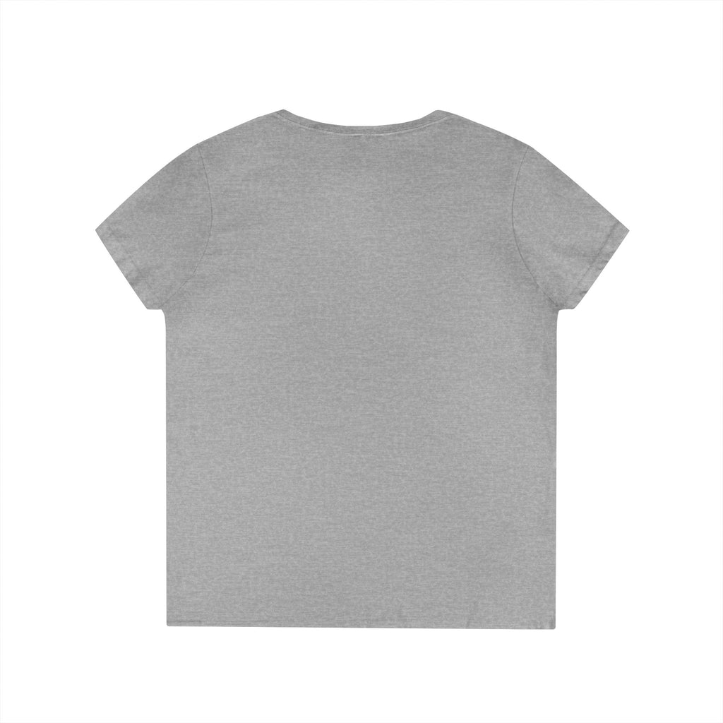 Unapologetically Beautiful V-Neck Tee Retro Vanity Graphic Ladies' T-Shirt