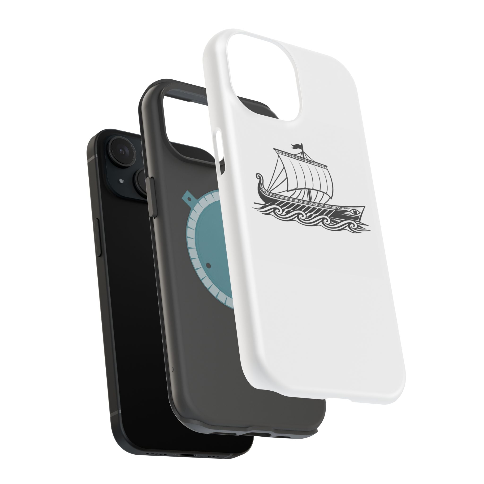 The Odyssey Magnetic Impact Phone Case Minimal Nautical iPhone Cover