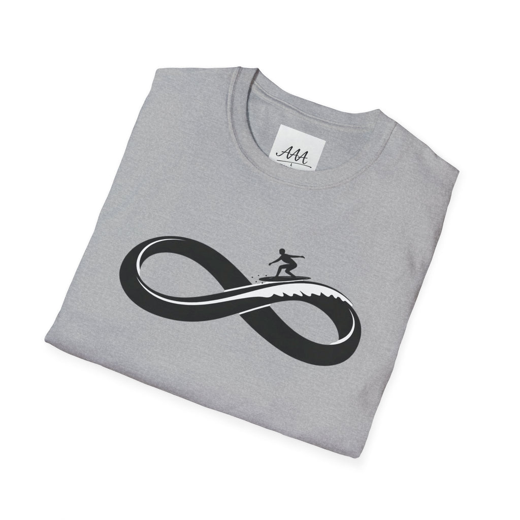 Infinity Wave Surfing T-Shirt | Surfer Shirt | Ocean Wave Tee | Beach Life Shirt