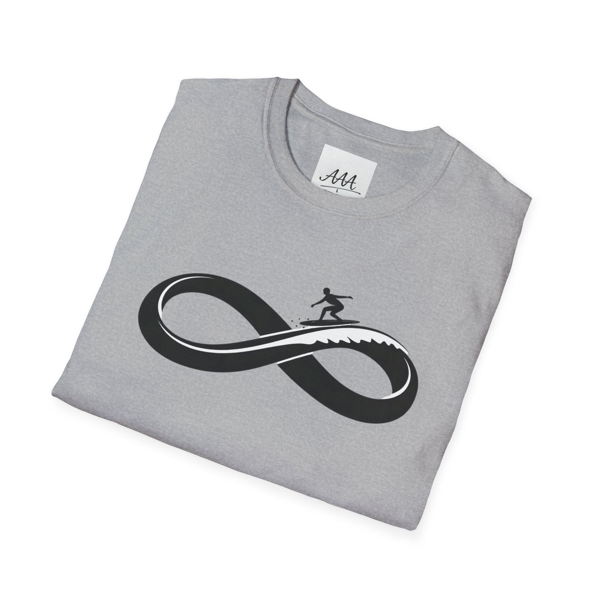 Infinity Wave Surfing T-Shirt | Surfer Shirt | Ocean Wave Tee | Beach Life Shirt