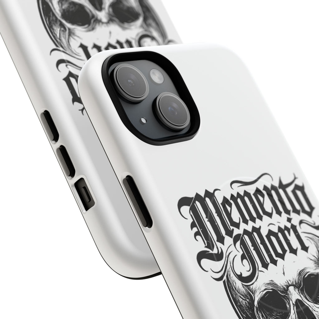 Memento Mori Skull Tough Magnetic Phone Case