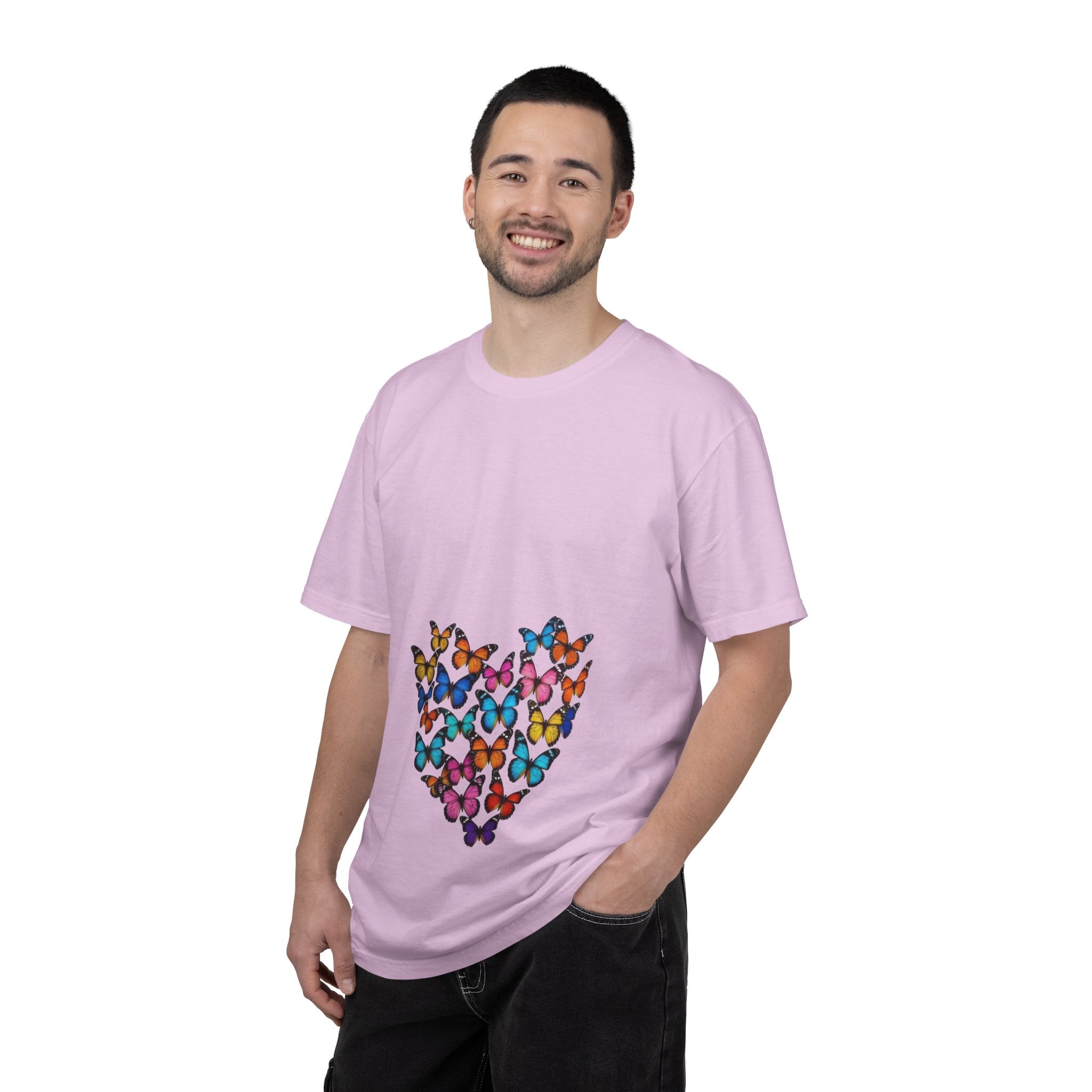 Butterflies in My Belly Colorful Graphic Tee