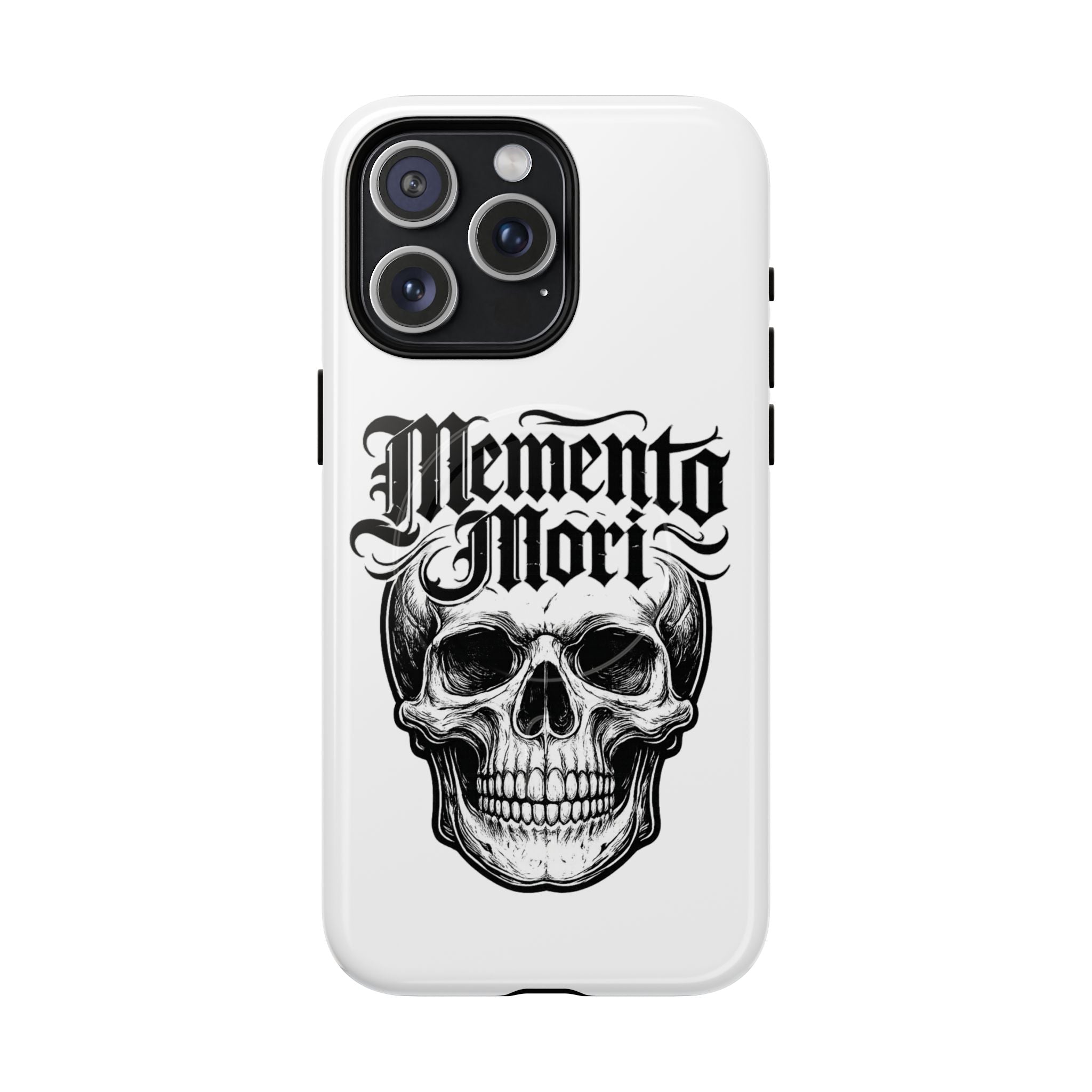 Memento Mori Skull Tough Magnetic Phone Case