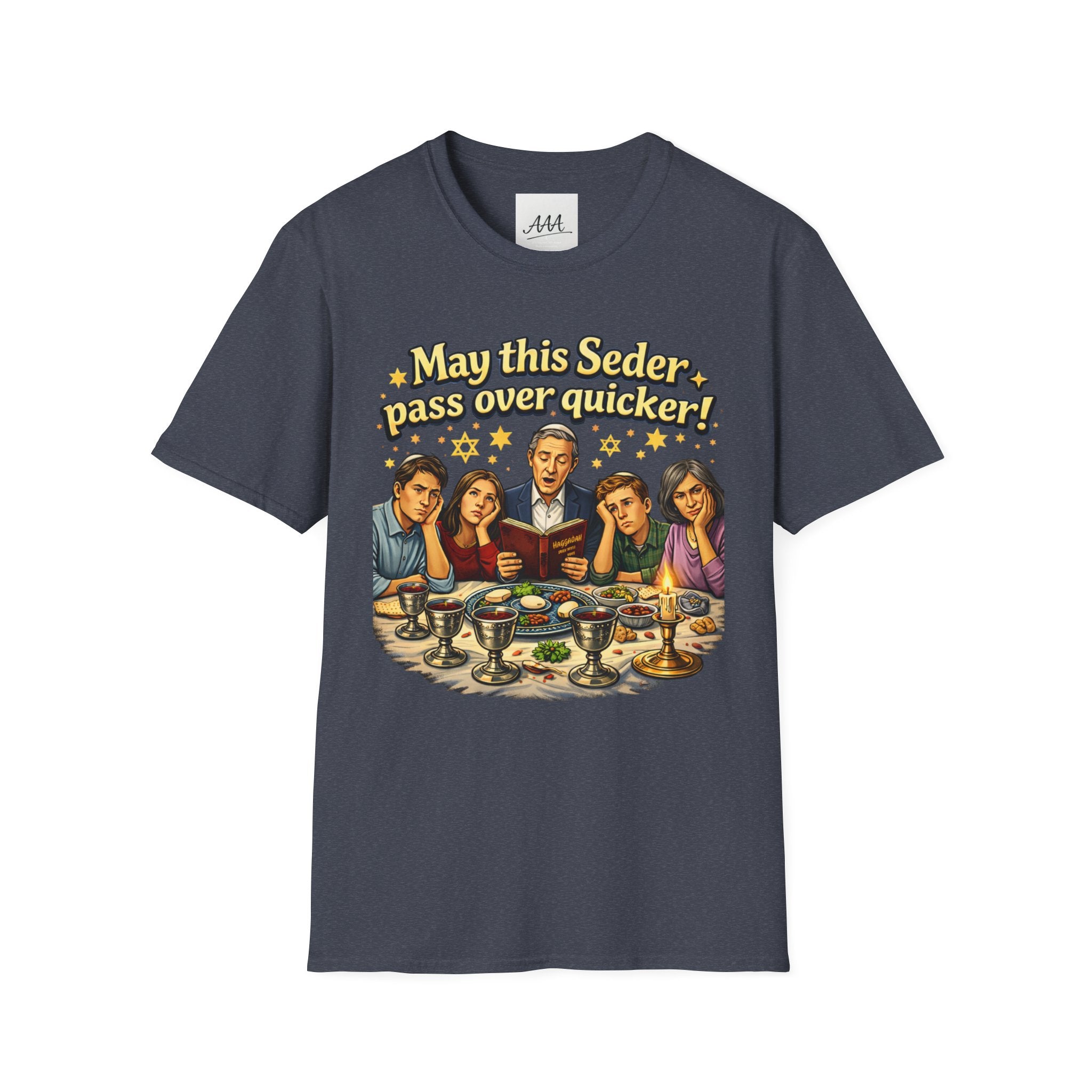 May This Seder Pass Over Quicker T-Shirt | Funny Passover Shirt | Jewish Holiday Humor Tee | Seder Night Gift | Passover Family Shirt