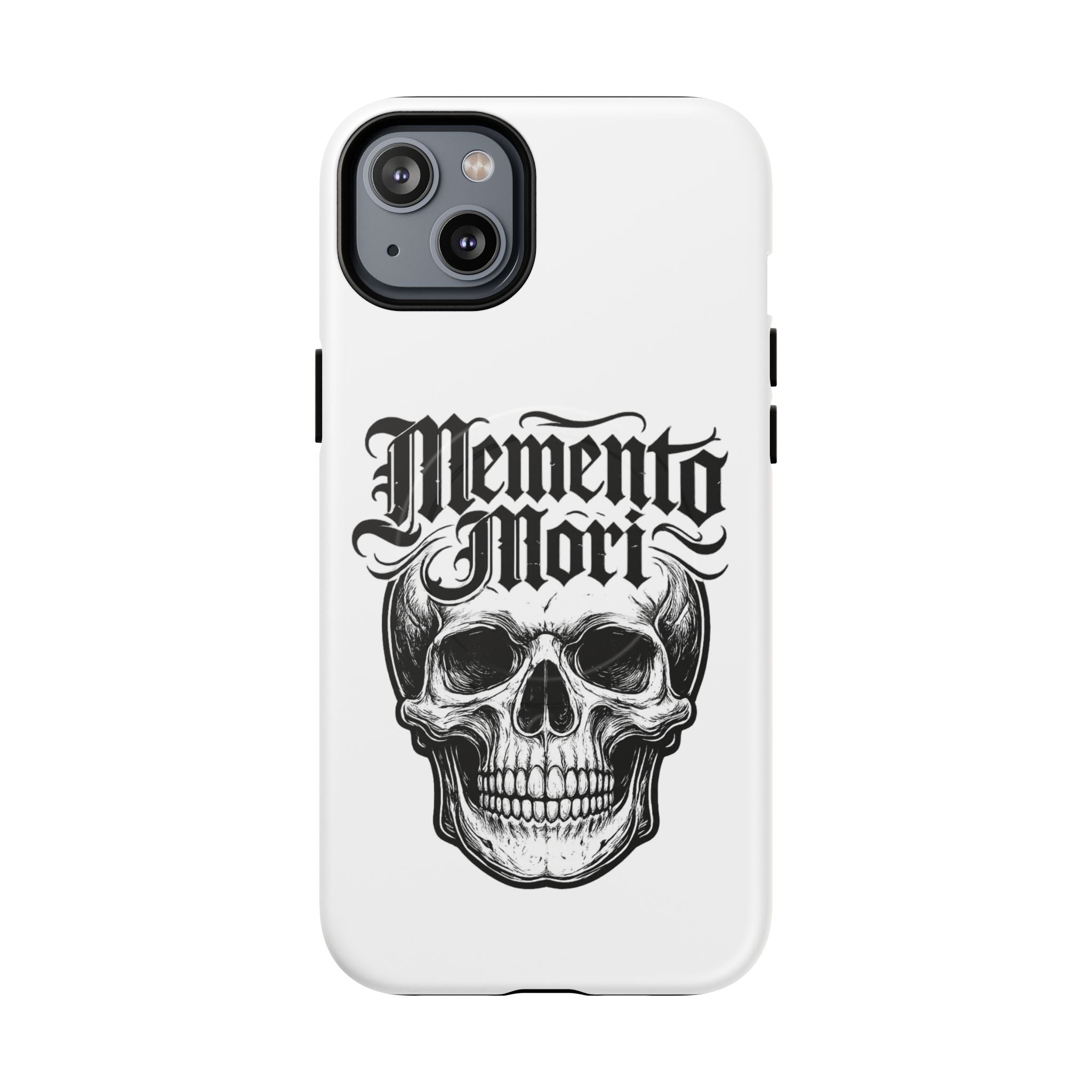 Memento Mori Skull Tough Magnetic Phone Case